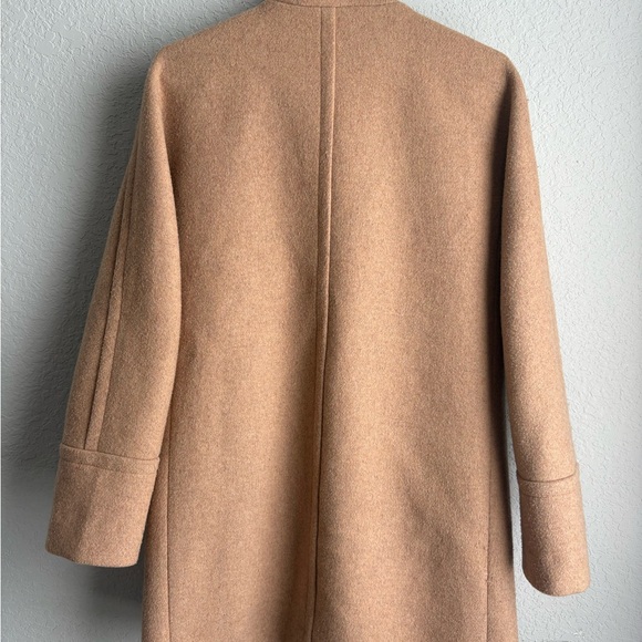 J.Crew City Coat in a camel wool blend - Picture 4 of 6
